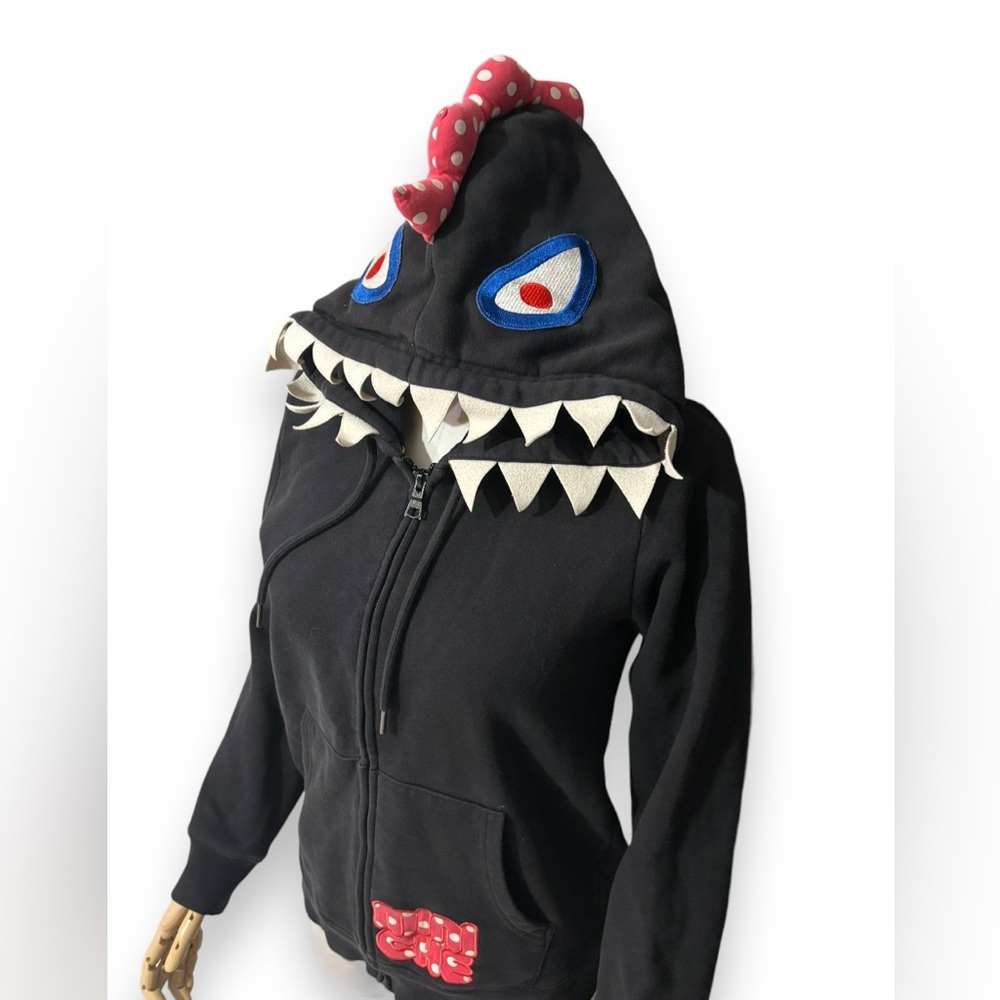 BSX MINICHE Bape Style Monster Zip Front Hoodie